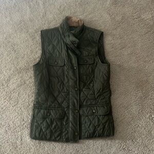 Banana Republic Green vest. S